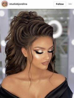 70s Hairstyles For Long Hair, Event Hairstyles, Wedding Hairstyles With Crown