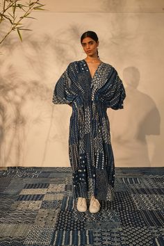 Kaftaan Dress | Evening Wear | Printed Cotton Dress | Casual Fit Evening Fits, Summer Wear For Women, Jumpsuit Chic, Breezy Dress, Printed Cotton Dress, Sustainable Fashion Brands, Lifestyle Products, Dress Evening, Kaftan Dress