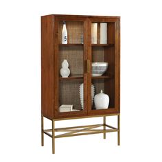 Siena Tall Cabinet Library Bookshelves, Living Room Decor Pillows, Bath Pillows, Brass Wood, Tall Cabinet, Drapery Hardware, Cabinets For Sale, Walnut Veneer, Wood Dust