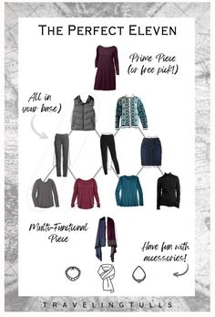 the perfect eleven wardrobe for fall and winter