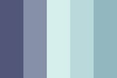 blue and gray color palette with vertical stripes