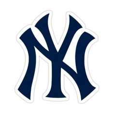 the new york yankees logo sticker