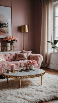 Living Room Inspo Apartment, Feminine Apartment, Blush Living Room, Apartment Decor Ideas, Candles Aesthetic, Girly Apartment Decor, Modern Living Room Interior, Cute Home Decor, Livingroom Layout