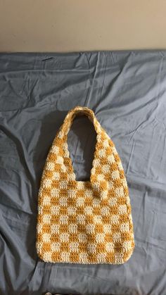 Last one left because I'm not making these at the moment If you have any question or suggestions please reach out me, I'm happy to respond💛 If you need better demonstration of the product also please reach out🌸💛 Trendy Yellow Crochet Bag, Trendy Handmade Yellow Crochet Bag, Trendy Yellow Handmade Crochet Bag, Trendy Yellow Crochet Bag For Everyday Use, Trendy Yellow Crochet Bag For Everyday, Yellow Square Crochet Bag For Daily Use, Checkered Tote Bag, Crochet Checkered, Yellow Shoulder Bag