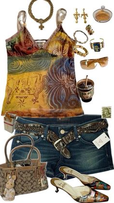 90s Hippie Fashion, Y2k Hippie, Earthy Outfits, Y2k Boho, Mode Inspo