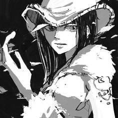 a drawing of a woman wearing a hat with the words nico ribba on it