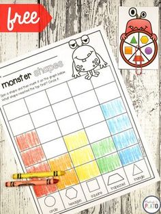 a printable worksheet for kids to color with crayons and pencils