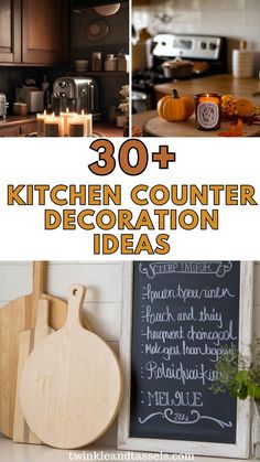 Kitchen Counter Decor Ideas