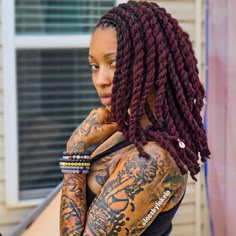 Locks Styles, Beautiful Locs, Dreadlock Style