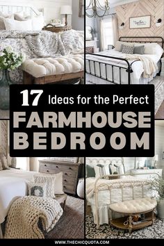 farmhouse bedroom Farmhouse Elegant Bedroom, Large Bedroom Ideas Master Suite Farmhouse, Modern Farmhouse Headboard Ideas, Gray Farmhouse Bedroom Ideas, Farmhouse Bedroom Sets King, Modern Farmhouse Duvet Covers, Farmhouse Over The Bed Decor, Farmhouse Antique Bedroom, Cozy Cottage Guest Bedroom