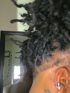 Taper Fade With Dreads, Retwist Hairstyles, Stud Hairstyles, Dread Journey, Twist Hair Men, Low Taper Fade Haircut, Dread Styles, Undercut Long Hair, Shaved Side Hairstyles