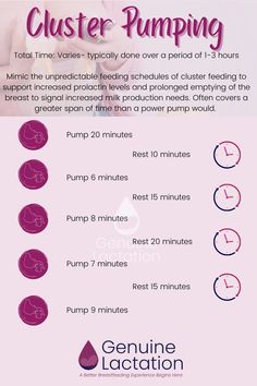 an info sheet with instructions for how to use custarr pumping in the breast