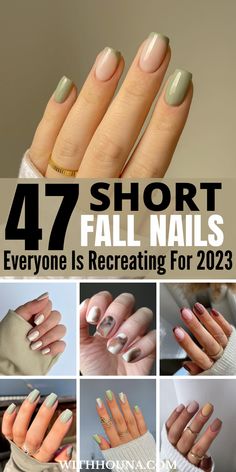 Fall is approaching and I can bet you're looking for the cutest short fall nails of 2023 to take your short fall nail design to the next level. If so, you'll love these cute short fall nail designs as we've got you everything from short fall nails 2023, cute fall short nails, fall short nail ideas, fall short nail inspo, short fall nail colors, short fall nail ideas, autumn short nails and so much more to enjoy this fall with a new mani. Trendy Fall Nails Short, Nails Short Fall, Nails 2023 Fall, Fall Nails Short, Fall Nails Inspiration, Fall Nails Trendy, Nails Ideas Autumn, Short Fall Nails, Fall Nails 2023