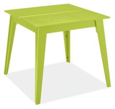 an image of a green table on white background