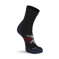 Introducing the Upland Medium Weight Crew Running Sock, showcasing a sleek arch design for a stylish look. These socks feature moisture-wicking technology, breathable mesh, and arch support for optimal comfort. With a reinforced heel and toe and shock absorption, the Upland sock provides durability and cushioning for any activity. Unisex Wick Dry® URFit® 24% THERMOLITE® EcoMade, Polyester, 54% Nylon, 13% Nanoglide® Nylon 7% Polyester, 2% Spandex Style #1420 Breathable Nylon Socks, Breathable Nylon Functional Socks, Black Winter Socks For Outdoor Activities, Breathable Functional Socks, Non-slip Lightweight Functional Socks, Lightweight Non-slip Functional Socks, Non-slip Lightweight Socks, Breathable Casual Socks, Breathable Ergonomic Casual Socks