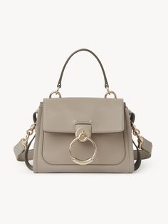 Chloé Mini Tess Day Bag | Chloé US Chloe Tess, Chloe Handbags, Sustainable Leather, Everyday Accessories, Chloe Bag, Day Bag, Nice Leather, Wide Straps, Leather Band