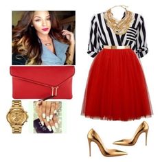 "Untitled #151" by engineermalak ❤ liked on Polyvore Chique Outfits, Henri Bendel, Fashion Mode