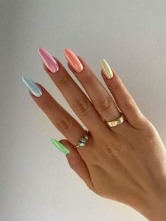 Chrome Nails Designs, September Nails, Pearl Nails, Glitter Nail Art, Chic Nails, Fancy Nails, Nail Polishes, Chrome Nails, Powder Nails