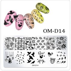 Brand Name: Major DijitSize: 6.5*12.5Item Type: TemplateModel Number: OM-DMaterial: stainless steelQuantity: 1 PCWeight: 15Template Type: Stamping Stencil Nails, Beautiful Nail Art Designs, Pattern Nail Art, Stamping Nail Polish, Animal Geometric, Nail Stencils, Solid Color Nails, Special Nails, Nail Art Stamping