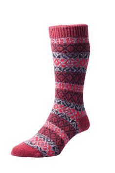 Unwind in a soft, comfortable leisure sock from sock makers Scott-Nichol, woven in a contrasting multi-colour block stripe pattern. This 'day off' sock is slightly thicker and heavier than a dress sock, but still relatively lightweight and cool in Cotton. This deeply ribbed half-calf sock features the quality details seen in the best socks, such as hand linked toes for smooth seams. This easy going sock is fully machine-washable and made to traditional standards in England. 90% Cotton 10% Polyam Fair Isle Socks, Sock Suspenders, Best Socks, Large Image, Calf Socks, Dress Socks, Easy Going, Cool Socks, Mens Socks