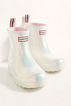 Rain Boots 2022, Hunter Play Boots, Short Hunter Boots, Hunter Ankle Boots, Hunter Boots Short, Cute Rain Boots, Ankle Rain Boots, Rain Shoes