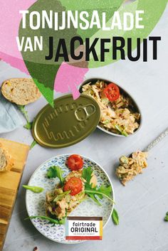 the cover of an article with food on it