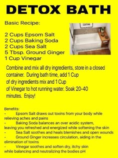 Narrow Laundry, Body Care Recipes, Sick Remedies, Workouts For Women, Bath Recipes, Detox Bath, Herbal Bath, Drink Plenty Of Water, Home Health Remedies