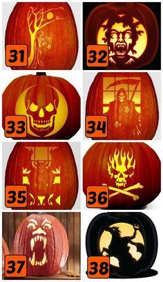 🎃 Get ready to carve up some fun with these pumpkin designs! 🎃 #PumpkinPerfection #SpookySquash #GourdGeek #JackOLanternGoals #PumpkinPower #HalloweenHacks #PumpkinPizzazz #SquashSquad #PumpkinPatchPride #CarvingCraze 🎃 Which one will you try first? 🤔 #PumpkinDesigns Scary Pumpkin Carving Ideas Templates, Crazy Pumpkin Carving Ideas, Scary Pumpkin Carving Stencils, Pumpkin Stencils Free Templates, Scary Pumpkin Carving Ideas, Free Pumpkin Stencils, Scary Pumpkin Carving Patterns, Free Pumpkin Carving Patterns