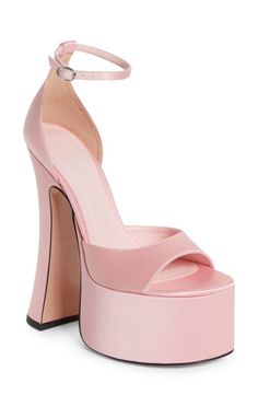 Pink Chunky Heels, Pink Shoes Heels, 70s Vibes, Prom Heels, Disco Dance, Heels Classy, Shoe Inspo, Sneaker Slippers