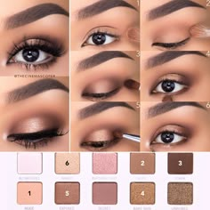 No hay texto alternativo automático disponible. Bronze Smokey Eye, Make Up Diy, Pageant Makeup, Video Makeup, Smokey Eye Makeup Tutorial, Bridal Makeup Natural