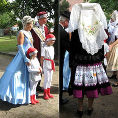 Wendische Festtagstrachten #Spreewald Repinned by www.gorara.com Old People, Traditional Clothing, Head Scarf, Traditional Outfits, Victorian Dress, Celebrities