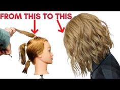 TEXTURED BOB HAIRCUT IN 3 SECTIONS - ALEXA CHUNG LAUREN CONRAD INSPIRED - YouTube Textured Bob Haircut, Ponytail Haircut, Κούρεμα Bob, Textured Haircut, Easy Hair Cuts