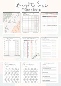 Transform Your Journey to Wellness with Our Digital Weight Loss Wellness Journal! 🌈 Embark on a healthier, happier you with our meticulously designed Digital Weight Loss Wellness Journal - your ultimate companion for self-care and accountability. This isn't just a journal; it's a celebration of your strength and dedication to becoming the best version of yourself. ✨ Features That Empower and Inspire: Weekly Meal Tracker: Plan and monitor your meals and hydration with love, ensuring you nourish your body with what it truly needs. Weekly Fitness Tracker: Record your workouts and celebrate each move towards a stronger you. Grocery List: Make healthy shopping stress-free and fun, aligning your pantry with your wellness goals. Body Measurements Tracker: Witness your body's amazing transformati Journaling Weight Tracker, Work Out Journal, Journal Weight Tracker, Workout Journal Ideas, Weekly Meal Tracker, Weekly Fitness Tracker, Fitness Journal Ideas, Wellness Calendar