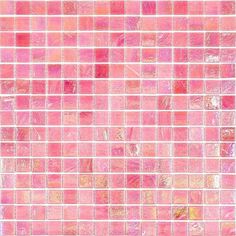 Pearly Swirled Pink Glossy Squares Glass Pool Tile Glass Pool Tile, Purple Tile, Punch Pink, Glass Pool, Pink Tiles, Pool Tile, Glass Mosaic Tiles, Tile Samples, Wall And Floor Tiles