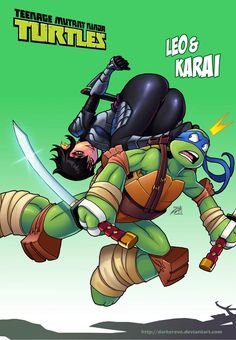 Leo And Karai, Donnie And April, Tmnt Swag, Tmnt Turtles, Cartoon Tv Shows, Tmnt 2012