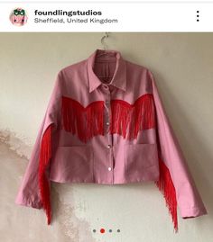 Space Cowgirl Costume, Club Vibes, Fringed Jacket, Cowboy Jacket, Lana Del Rey Vinyl, Pink Cowboy, Cowgirl Dresses, Space Cowgirl, Cowboys Men