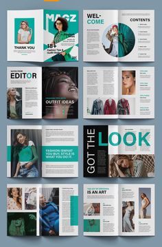 This elegant and stylish fashion magazine template is perfect for designers, bloggers, and businesses in the fashion industry looking to create a professional, high-quality publication.  With its modern layout, this template is fully customizable in Adobe InDesign, making it easy to adapt to your brand’s unique aesthetic. Publication Layout Design Creative, Business Magazine Layout Design, Unique Magazine Layout, Elegant Magazine Layout, Photo Essay Layout Design, Fashion Magazine Layout Design Creative, Modern Magazine Layout Design, Magazine Cover Design Creative