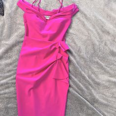 Reposhing This Item I Purchased From @Agnessaternus. Loved It, But Ready To Rotate For Something New. Questions? Leave A Comment Below! Cocktail Sheath Dress With Ruched Details, Pink Ruched Evening Dress, Elegant Pink Ruched Midi Dress, Feminine Sheath Cocktail Dress, Elegant Pink Evening Dress For Date Night, Elegant Pink Mini Dress For Dinner, Pink Sheath Midi Dress For Evening, Sleeveless Ruffle Dresses For Dinner, Elegant Pink Dinner Dress