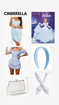 Blue Princess costume Cinderella Cinderella Costume Women, Disney Costumes For Women, Princess Inspired Outfits, Princess Halloween, Halloween Costumes For Teens Girls