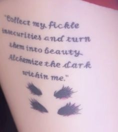 #tattoo #melaniemartinez #portals #void Melanie Martinez Lyrics Tattoo, Void Melanie Martinez Lyrics, Melanie Martinez Tattoo Ideas Portals, Portals Tattoo, Melanie Tattoo