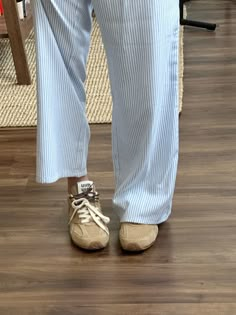 Miu Miu New Balance Outfit, New Balance X Miumiu, Pants Trend 2024, Miumiu Newbalance, Shoes Trend 2024, Shoes 2024 Trends, Shoe Trends 2024, Maison Margiela Aesthetic