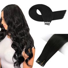 Shop Moresoo Virgin Human Hair Brazilian Tape In Hair Extension Real Remy Virgin Tape In Hair Darkest Brown (#2) SMALL at moresoo. Shop human hair extensions of clip ins, tape ins and hair wefts. Moresoo is a human hair factory, producing high quality human hair extension at lower prices. Anastasia Hair, Brown Straight Hair, Tape Ins, Coconut Hair, Hair Boutique, Real Human Hair Extensions, Hair Tape, Full Hair, Remy Human Hair Extensions