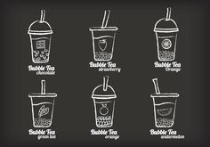 the different types of bubble tea