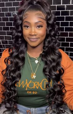 Half Up Half Down With Twist, Cute Sew In Hairstyles Half Up Half Down, Side Part Curly Quick Weave, Half Up Half Down Body Wave, Half Up Half Down Weave Black Women, Half Up And Down Hairstyles Black Women, Half Wig Hairstyles Black Women, Baddie Hairstyles Black Women, Curly Ponytail Black Women