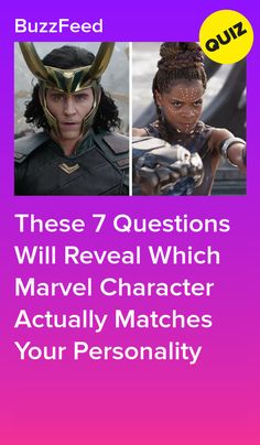 the avengers movie character quiz game with two different characters and their name on each one