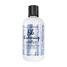 Bumble and bumble Thickening Volume Shampoo instantly preps hair for soft, touchable, moveable volume that lasts all day. Best Shampoo For Hair Growth, Best Hair Thickening Shampoo, Best Shampoo For Hair, Fine Hair Volume, Bumble And Bumble Thickening, Shampoo For Hair Growth, Hair Thickening Shampoo, Thicken Hair, Shampoo For Fine Hair