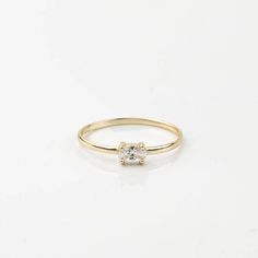 Gold dainty ring Stacking baguette ring Minimalist cz ring 14k Gold Filled Toe Ring For Promise, 14k Gold Filled Stackable Rings For Promise, Fine Jewelry 14k Gold Filled Stackable Promise Rings, 14k Gold Filled Stackable Rings As Promise Ring, Minimalist Cluster Ring With Prong Setting, 14k Gold Filled Dainty Promise Ring, Dainty 14k Gold Solitaire Jewelry, Dainty 14k Gold Filled Promise Ring, Dainty Tarnish Resistant Crystal Promise Ring