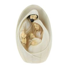 a nativity figurine depicting the birth of jesus