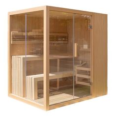 ALEKO Canadian Hemlock Wood Sauna is crafted to bring all the luxury and health benefits of a traditional sauna experience at a more accessible price point. Canadian Hemlock Wood - a premium wood that is more resistant to shrinkage via cracking and splitting. Hemlock Wood is non-allergenic, non-toxic, and has little to no wood aroma. Sturdy construction pairs with meticulous designing to provide the most usable interior space while minimizing excess cubic feet. This allows the sauna to heat the Electric Sauna Heater, Wood Sauna, Canadian Hemlock, Sauna Kit, Dry Sauna, Indoor Sauna, Sauna Heater, Traditional Saunas, Steam Sauna