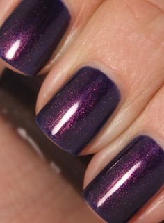 Dark Purple Nail Polish, 200 Followers, Purple Nail Polish, Manicure Inspiration, Purple Nail, Rimmel London, Colorful Nail Designs, Hair Skin Nails, Hair Nails